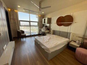 Bedroom in 4 BHK Apartment at Panchshil Towers, Kharadi – for Rent