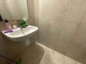 Bathroom in 4 BHK Apartment at Panchshil Towers, Kharadi – for Rent