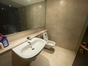 Bathroom in 5 BHK Apartment at Panchshil Towers, Kharadi – for Rent