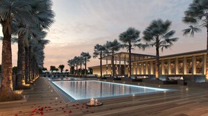 Swimming Pool in 5 BHK Apartment at Panchshil Towers, Kharadi – for Rent