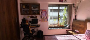 Living Room in 2 BHK Apartment at Chloris CHS, Balewadi – for Rent