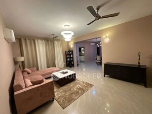 Living Room in 4 BHK Apartment at NBCC Heights, Sector 89 – for Rent