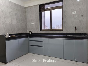 Kitchen in 2.5 BHK Apartment at Sheth Auris Bliss, Malad West – for Rent