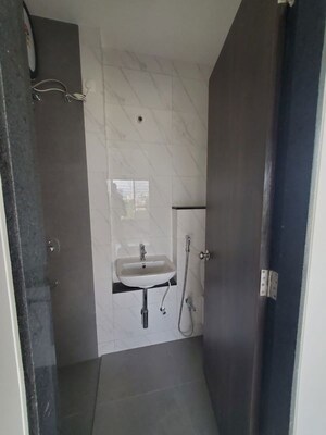 Bathroom in 2 BHK Apartment at Ashwamedh Abhilasha, Paud Road – for Rent