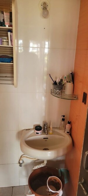 Bathroom in 2 BHK Apartment at Namrata Magic Pimple Saudagar, Pimple Saudagar – for Sale