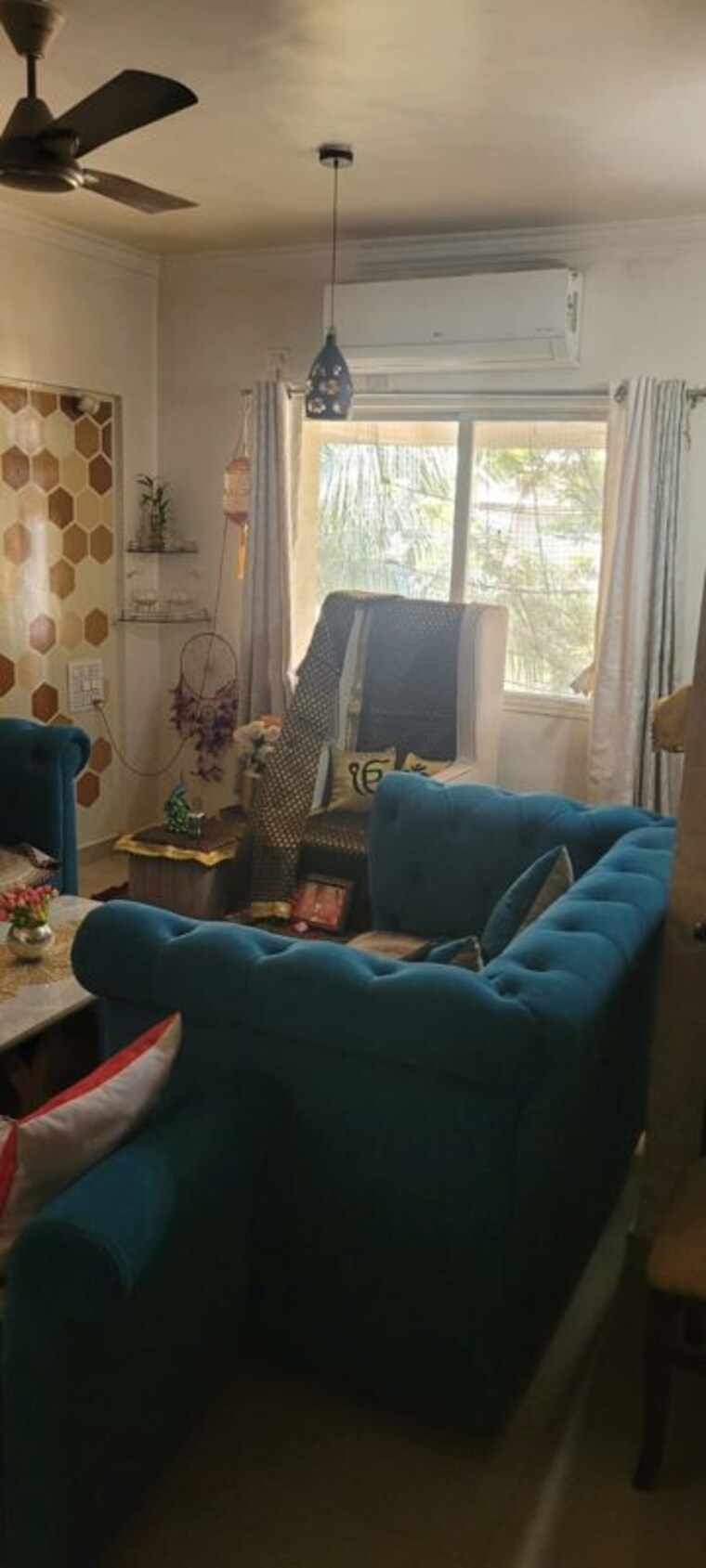 Living Room, namrata-magic-pimple-saudagar 2 Bedroom 905 Sq.Ft. Apartment In Pimple Saudagar Pune 10328999