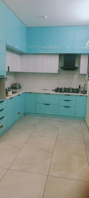 Kitchen in 3 BHK Apartment at Pioneer Kingstown, Hosur Road – for Rent