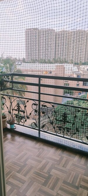 Balcony in 3 BHK Apartment at Pioneer Kingstown, Hosur Road – for Rent