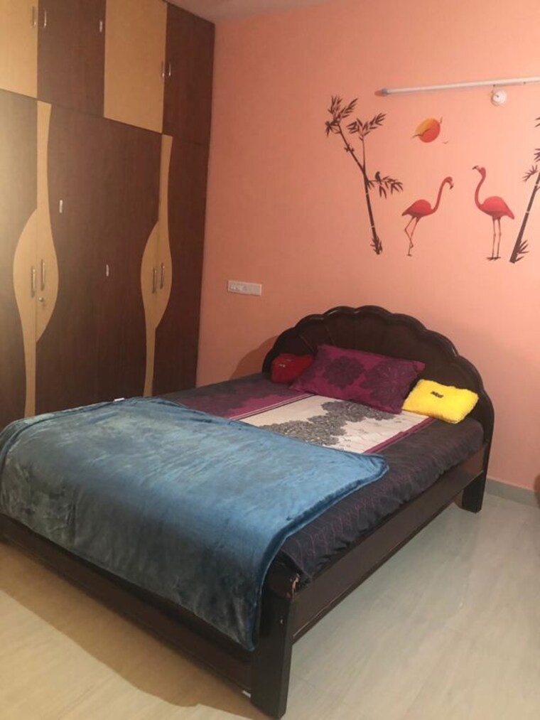 Bedroom, akruthi-srinivasam 3 Bedroom 1650 Sq.Ft. Apartment In Nizampet Hyderabad 10329031