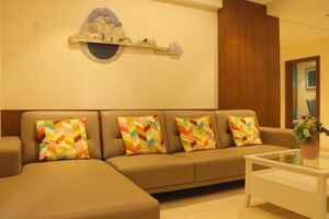 Living Room in 2 BHK Apartment at Srigdhas Rising East, Pocharam – for Sale