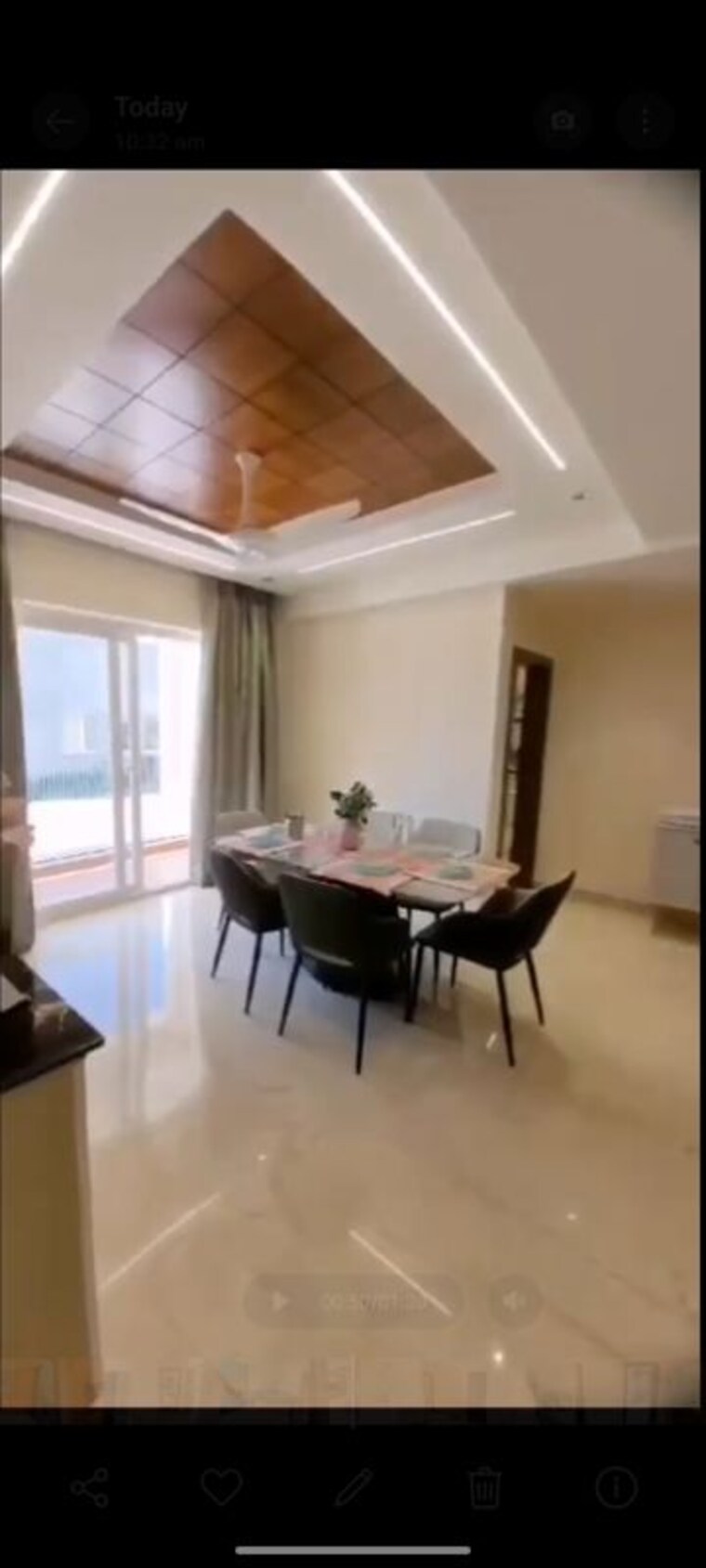Dining area, srigdhas-rising-east 2 Bedroom 1225 Sq.Ft. Apartment In Pocharam Hyderabad 10329098