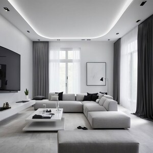 Living Room in 2.5 BHK Villa at Aratt Amora Park View, Lingapura – for Sale