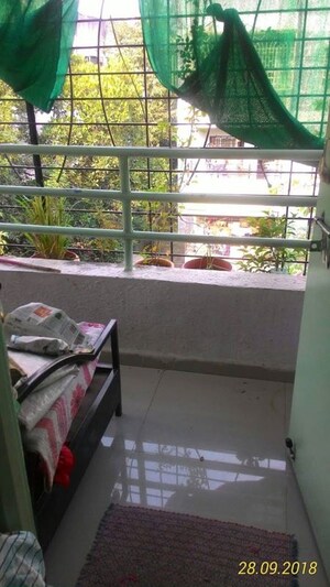 Balcony in 1 BHK Apartment at Bhusari Colony – for Sale