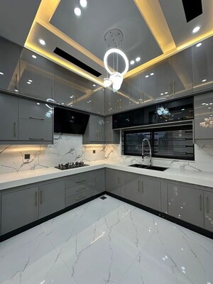 Kitchen in 4 BHK Villa at Aratt Amora Park View, Lingapura – for Sale