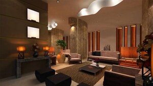 Living Room in 3 BHK Apartment at The Presidential Tower, Yeshwanthpur – for Sale