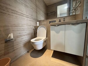Bathroom in 4 BHK Apartment at Rustomjee Elements, Andheri West – for Sale