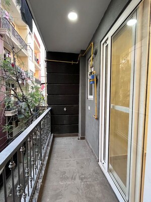 Balcony in 2 BHK Builder Floor at Chattarpur – for Rent