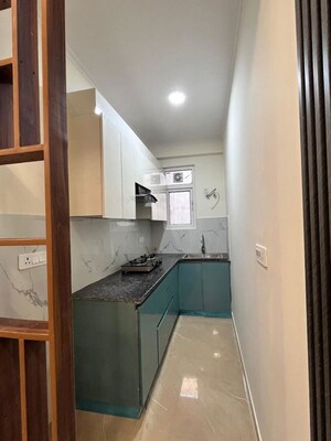 Kitchen in 2 BHK Builder Floor at Chattarpur – for Rent
