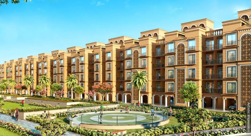 3 BHK + Pooja Room,Servant Room,Study Room,Extra Room,Basement,Store Room Apartment For Sale in Signature Global Park 4 and 5