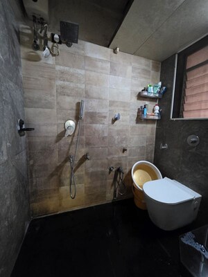 Bathroom in 1 BHK Apartment at Ravi Estate, Pokhran Road No One – for Sale