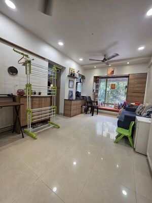 Living Room in 1 BHK Apartment at Ravi Estate, Pokhran Road No One – for Sale