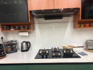 Team Area in 3 BHK Apartment at Prestige Beverly Hills, Kokapet – for Rent