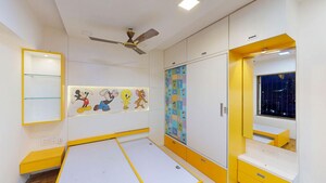 Bedroom in 3 BHK Apartment at Lalani Grandeur, Goregaon East – for Sale