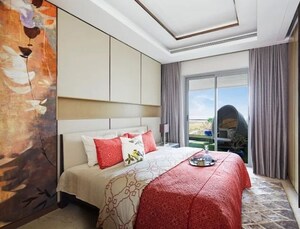 Bedroom in 3 BHK Apartment at Lokhandwala Infrastructure Minerva, Mahalaxmi – for Sale