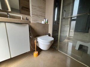 Bathroom in 4 BHK Apartment at Rustomjee Elements, Andheri West – for Sale