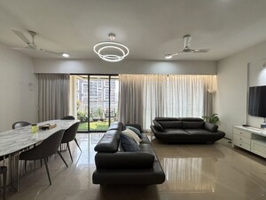 Living Room in 4 BHK Apartment at Rustomjee Elements, Andheri West – for Sale