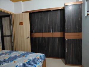 Bedroom in 1 BHK Apartment at Unnathi Woods Phase 1 And 2, Ghodbunder Road – for Rent