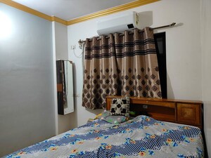 Bedroom in 1 BHK Apartment at Unnathi Woods Phase 1 And 2, Ghodbunder Road – for Rent