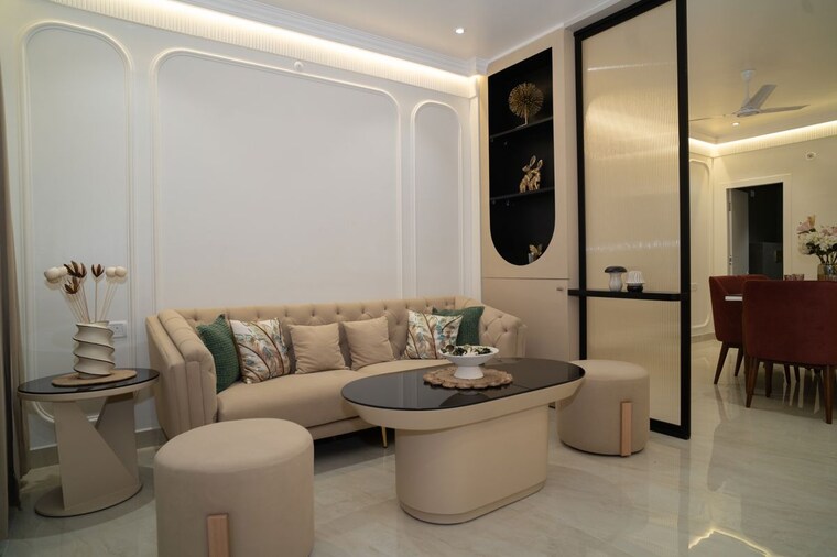 Living Room, kalpana-eco-world 3.5 Bedroom 1000 Sq.Ft. Villa In Mohanlalganj Lucknow 10329288