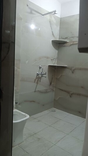 Bathroom in 3 BHK Builder Floor at Mohyal Colony – for Rent