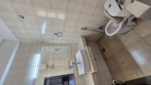 Bathroom in 3 BHK Apartment at Eldeco Green Meadows, Pi Greater Noida – for Rent