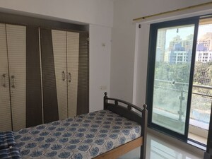 Bedroom in 1 BHK Apartment at Haware Dahlia, Kasarvadavali – for Rent