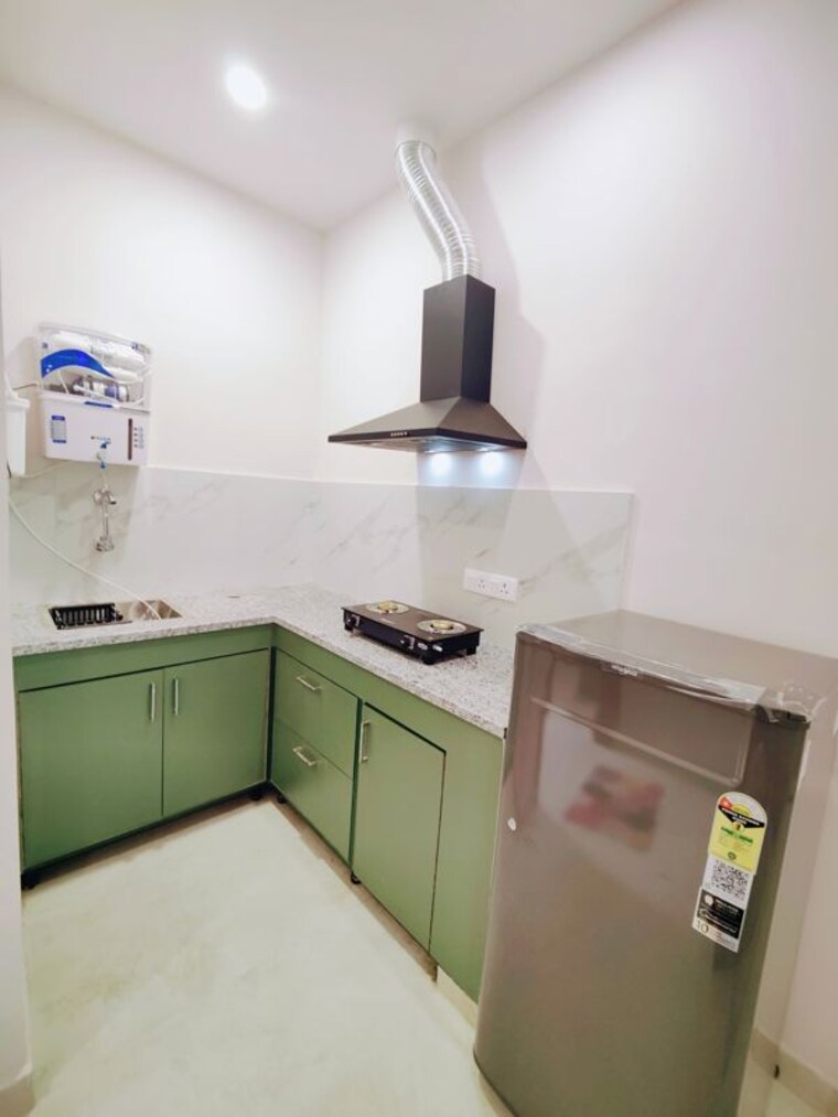 Kitchen, sector 46 1 Bedroom 710 Sq.Ft. Builder Floor In Sector 46 Gurgaon 10329346