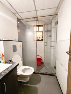 Bathroom in 2 BHK Apartment at Panama Silver Stone, Handewadi – for Sale
