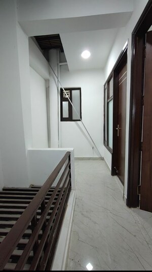 Staircase in 4 BHK Builder Floor at Palm Residency Chhatarpur, Chattarpur – for Rent