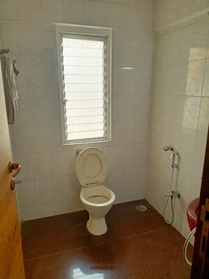 Bathroom in 3 BHK Apartment at Khar West – for Rent