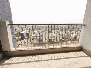 Balcony in 2 BHK Apartment at Panama Silver Stone, Handewadi – for Sale