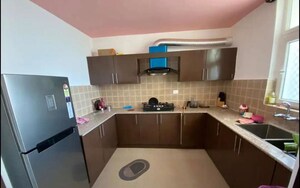 Kitchen in 3 BHK Apartment at Ansal Housing Woodbury, Patiala Road – for Rent