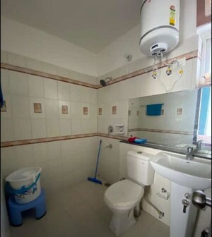 Bathroom in 3 BHK Apartment at Ansal Housing Woodbury, Patiala Road – for Rent