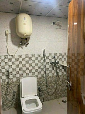 Bathroom in 2 BHK Apartment at Amrapali Riverview, Amrapali Leisure Valley – for Rent