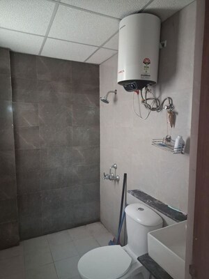 Bathroom in 1 BHK Apartment at Sushma Chandigarh Grande, Lohgarh – for Rent