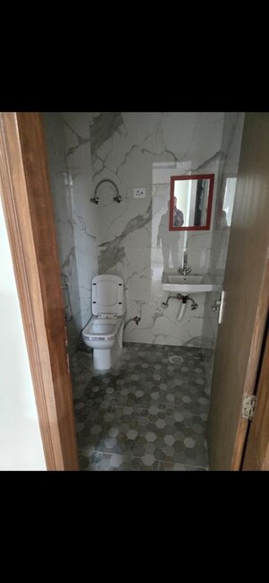 Bathroom in 2 BHK Builder Floor at Chattarpur – for Sale