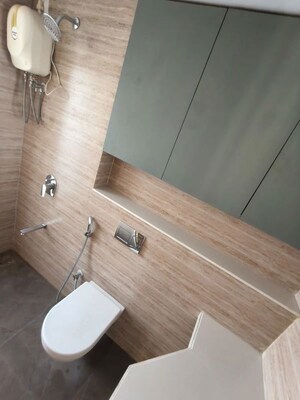 Bathroom in 2 BHK Apartment at Lodha Codename Premier, Dombivli East – for Rent