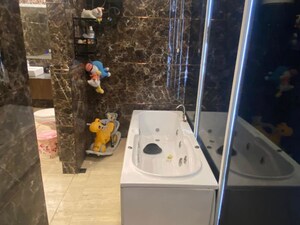 Balcony in 4 BHK Apartment at Mahagun Mezzaria, Sector 78 – for Rent
