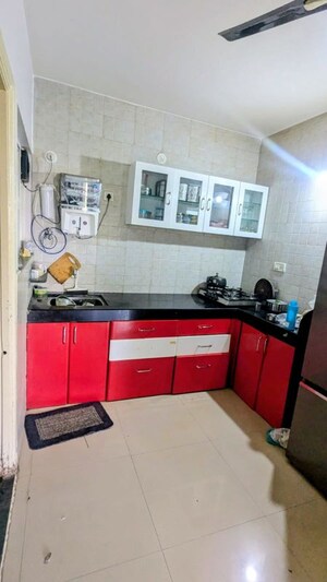 Kitchen in 2 BHK Apartment at Anand Green Crest, Hadapsar – for Rent