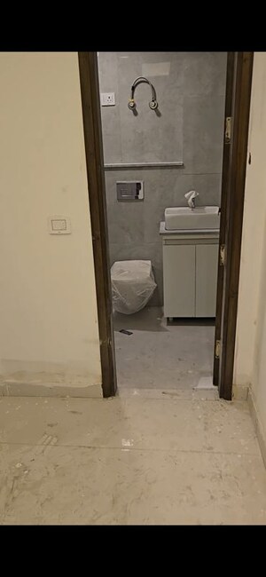 Bathroom in 2 BHK Apartment at Chattarpur – for Rent